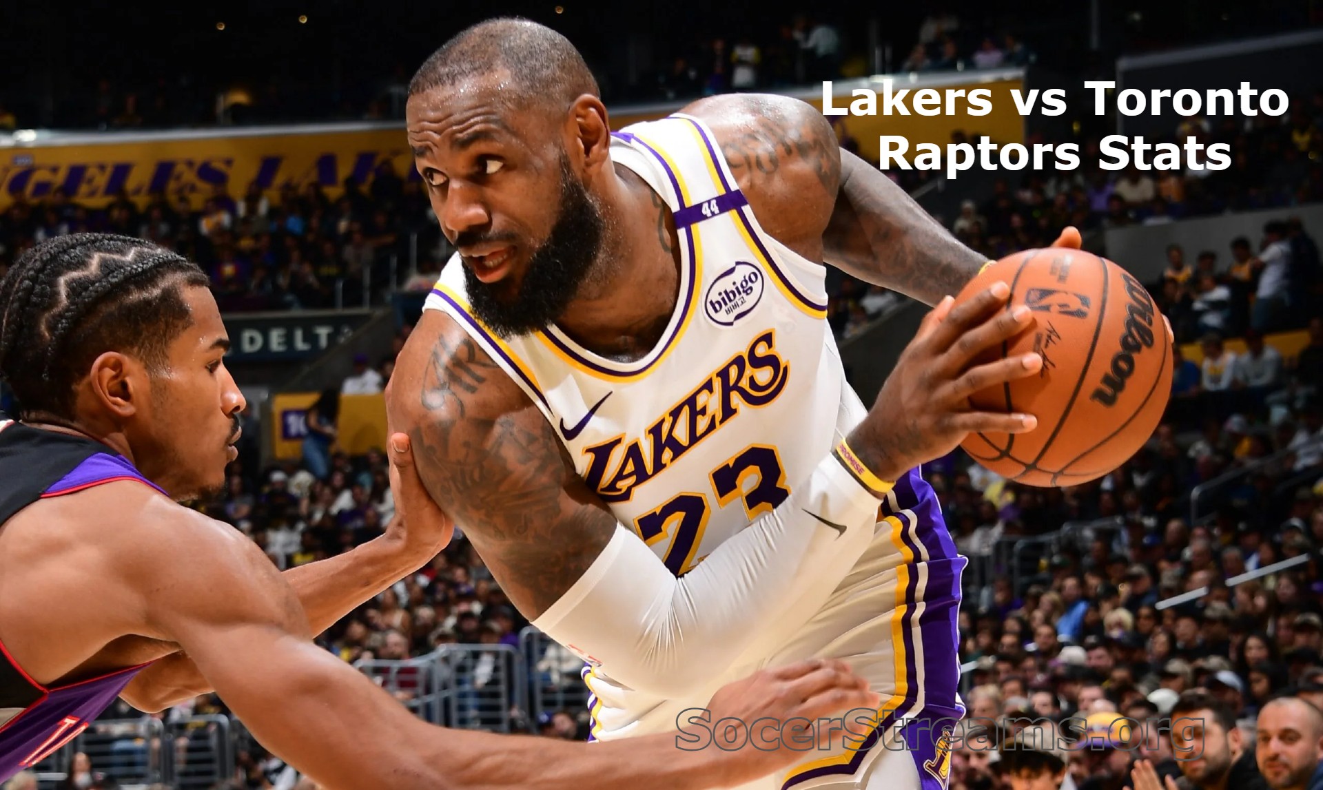 Lakers vs Toronto Raptors Stats