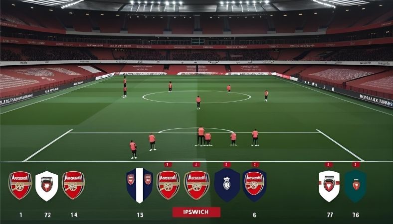 alineaciones de arsenal fc contra ipswich town football club : Your 2025 Guide